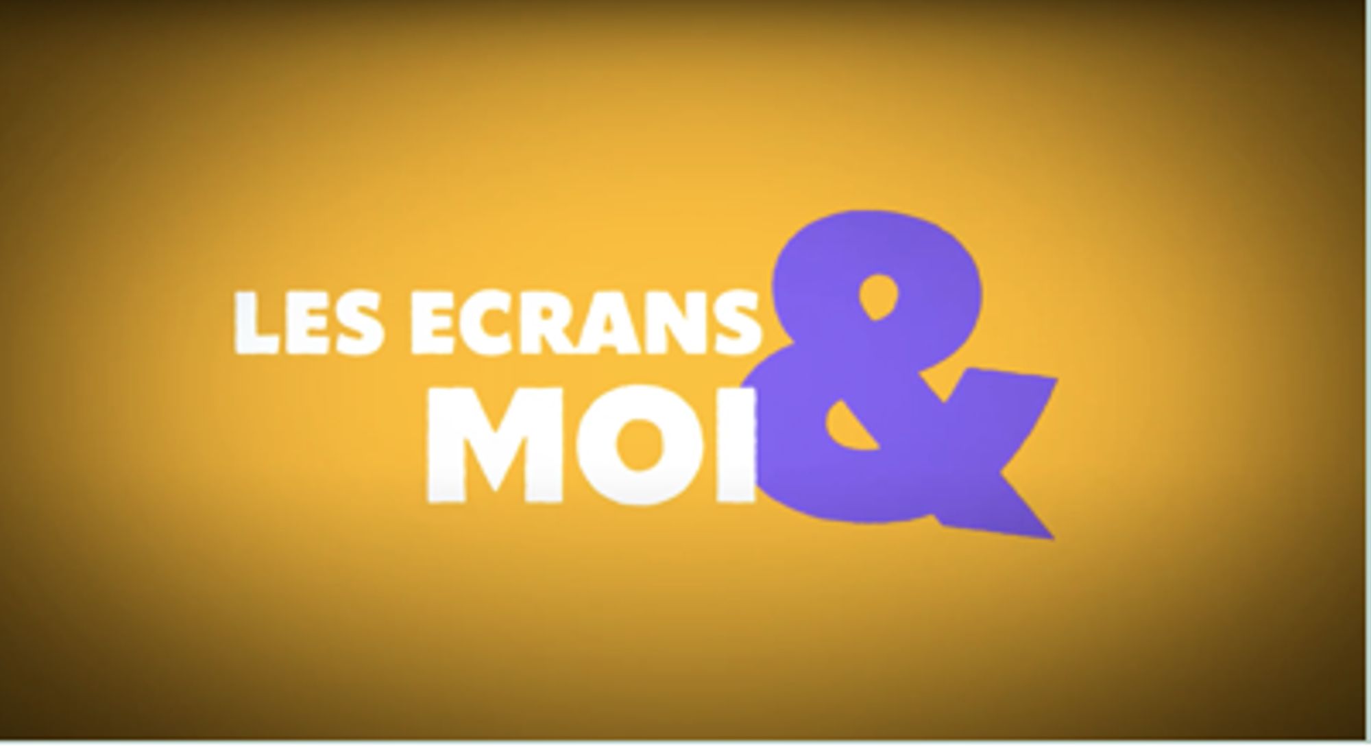 Les écrans & moi - obésité pédiatrique